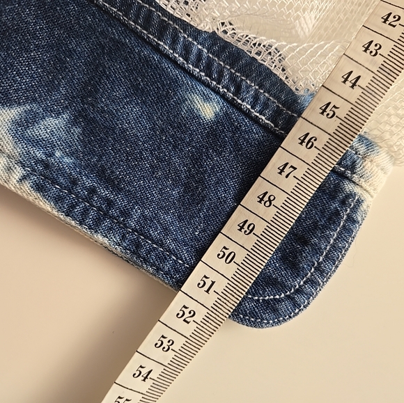 Refashioned Denim & Tulle Jacket (M/L) - Picture 15 of 16